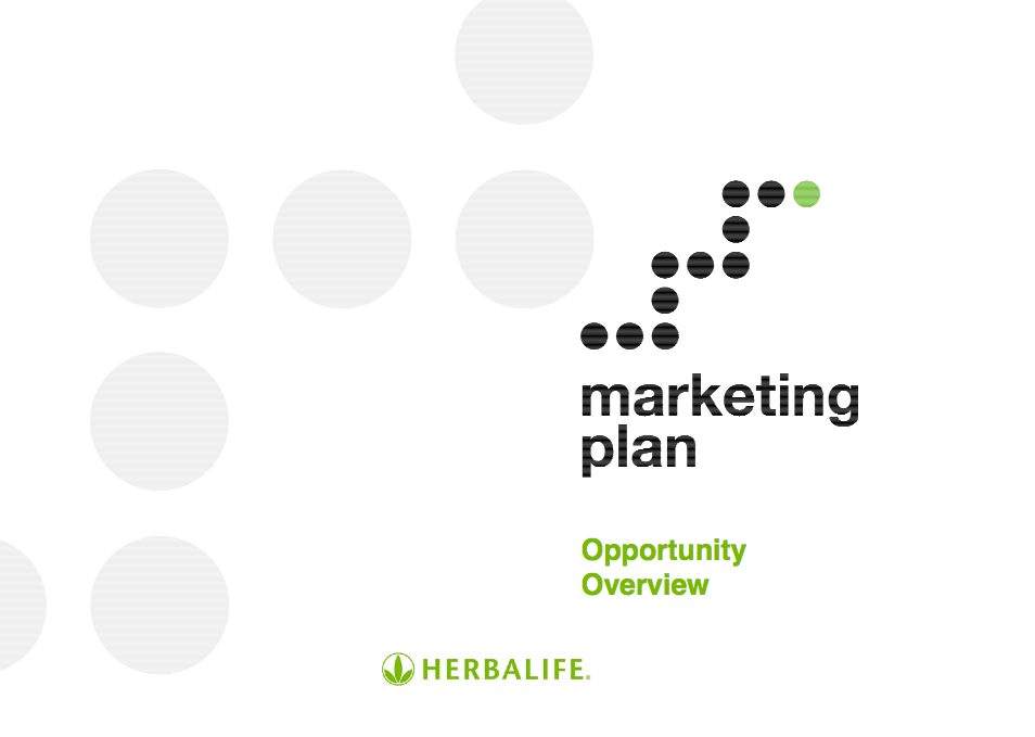 Herbalife Marketing Plan