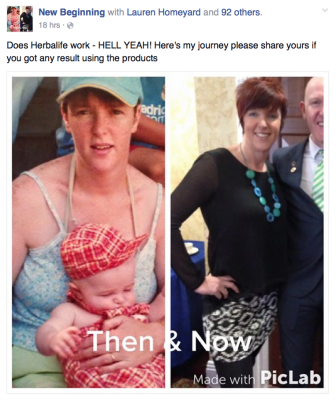 herbalife product results