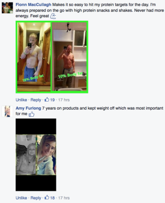 herbalife product results