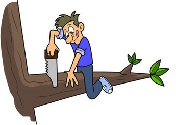 cut down trees